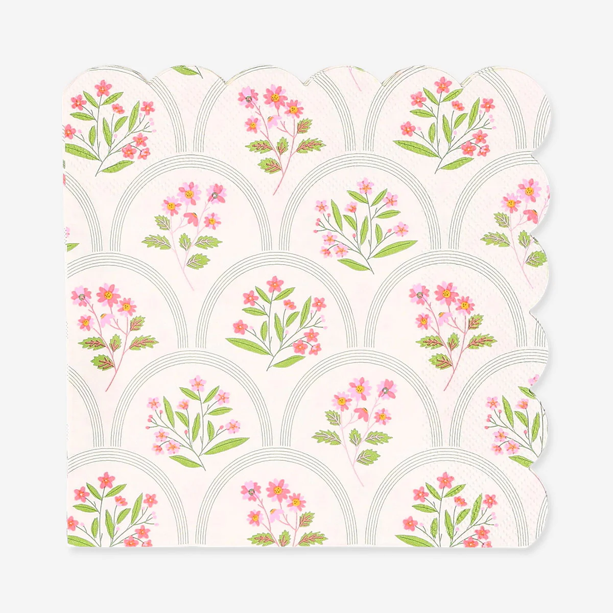 Floral napkins - 16 pcs - Image 2