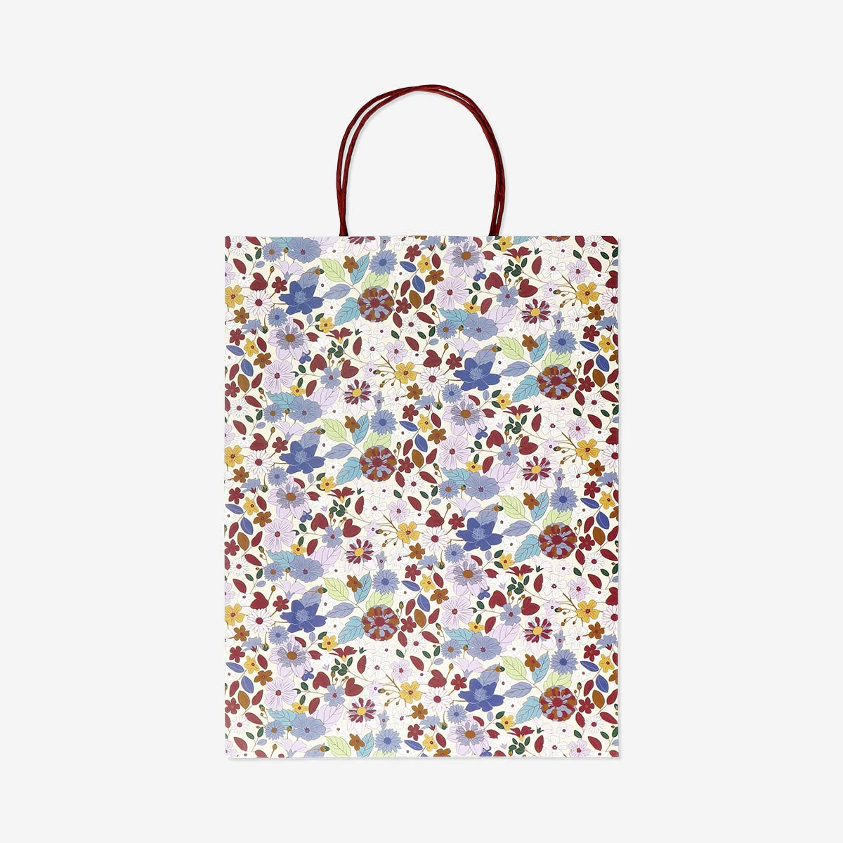 Floral paper gift bag - Image 2