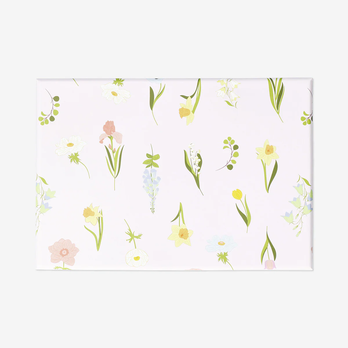 Floral paper storage box - 14x20 cm - Image 2