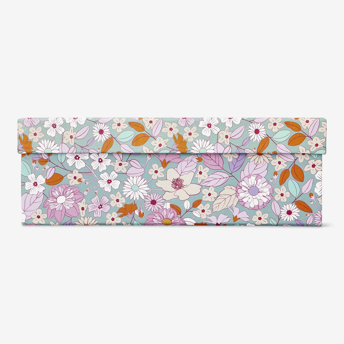 Floral paper storage box - Large - Image 3
