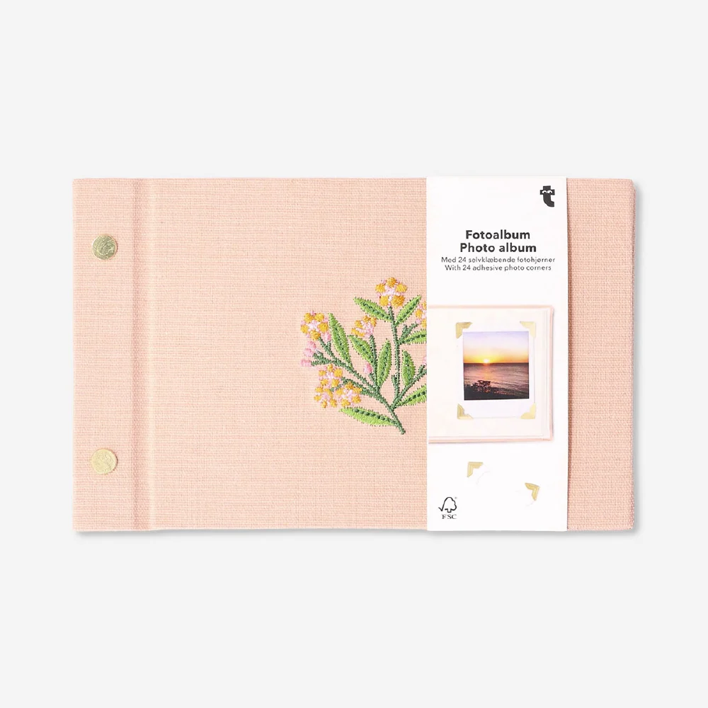 Floral photo album