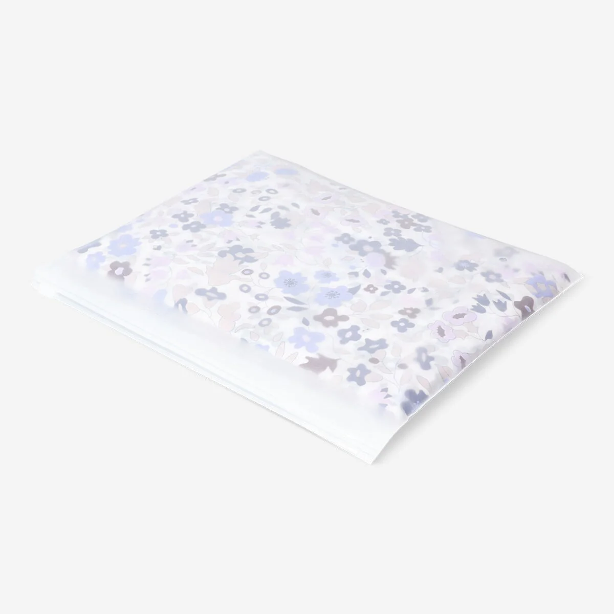 Floral rain coat with pouch for adults - Size L/XL - Image 2