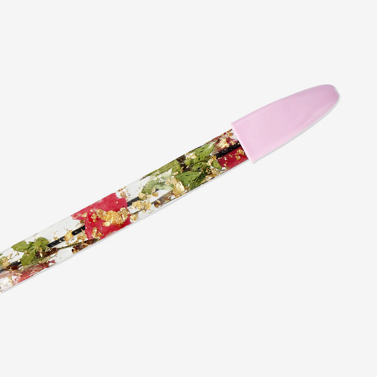 Floral resin ballpoint pen - Image 3