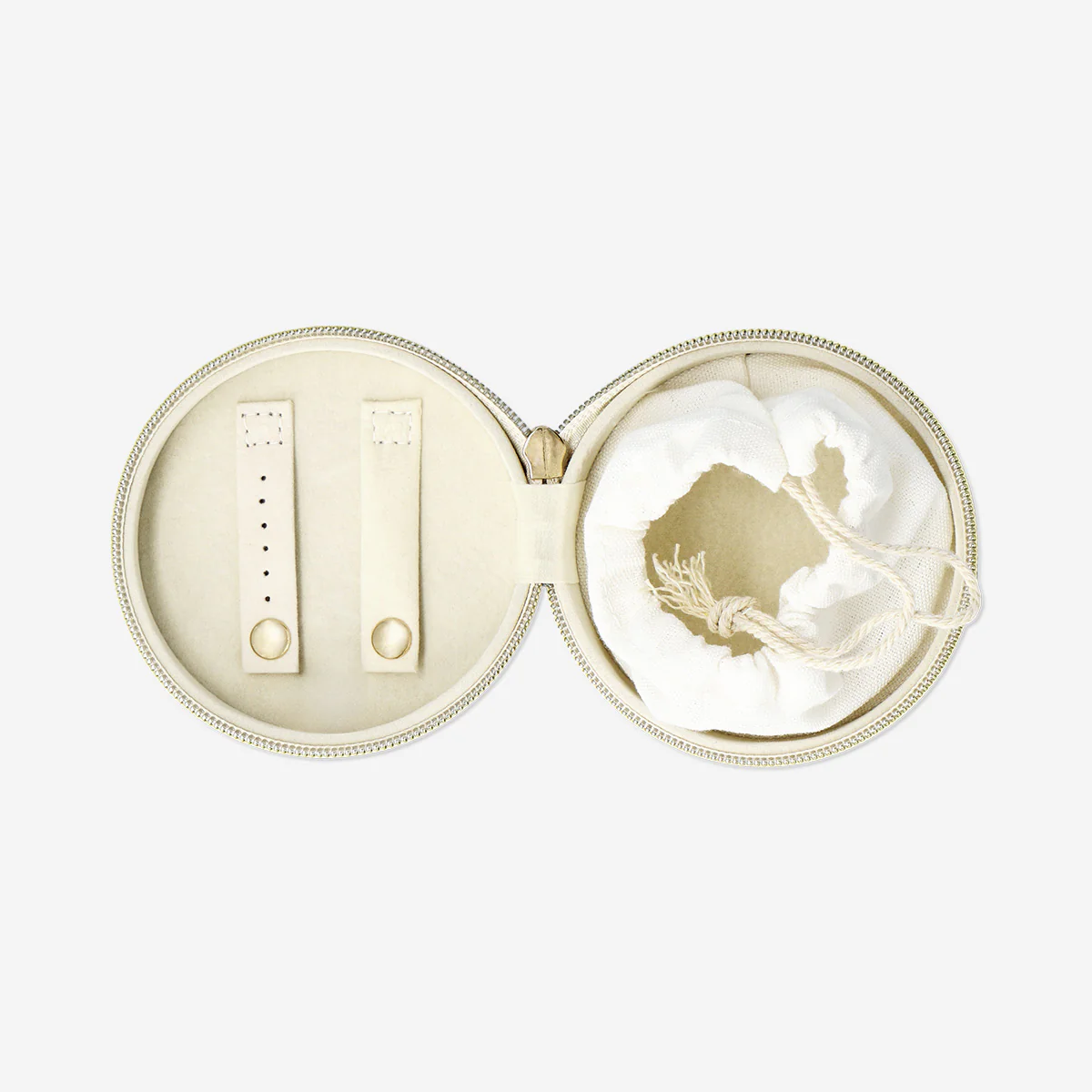Floral round jewellery box - Image 3
