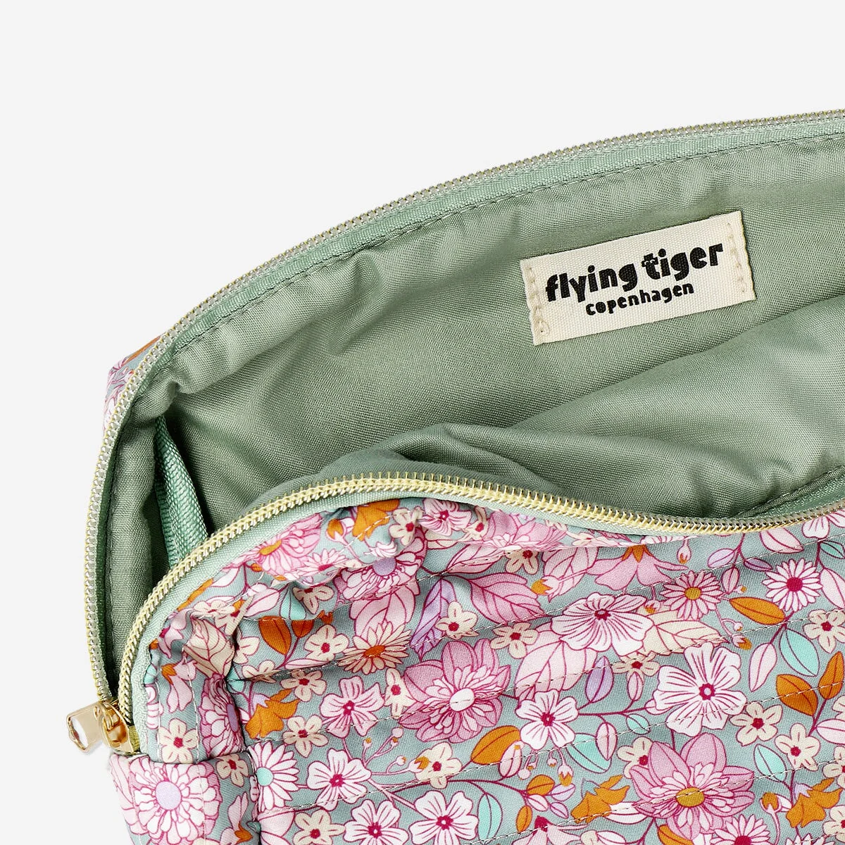 Floral square toiletry bag - Image 3
