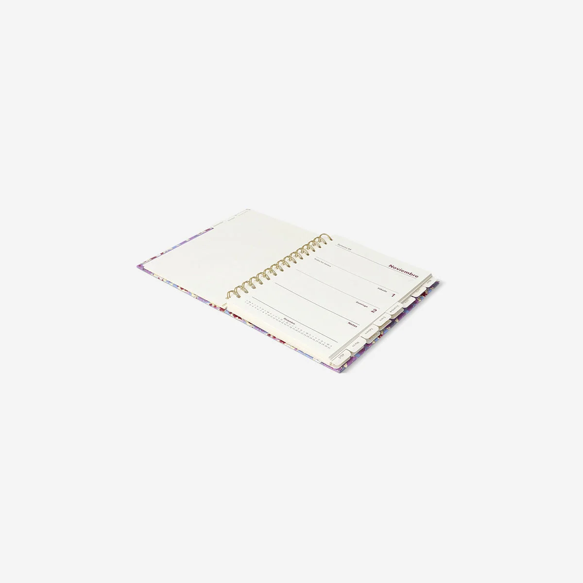 Floral study planner - Spanish - Image 2