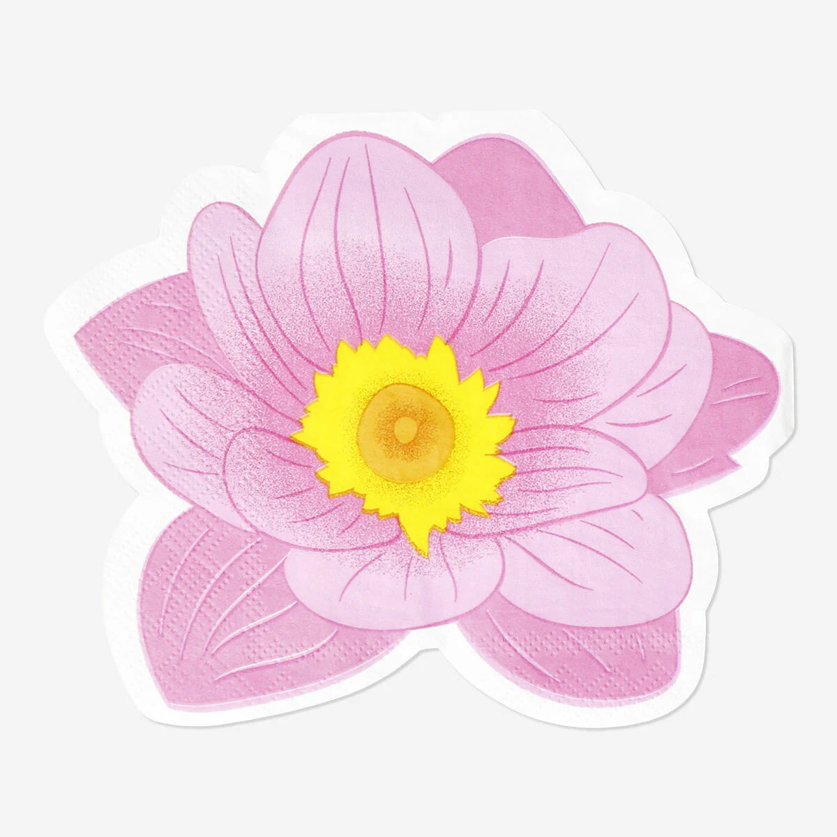 Flower napkins - 10 pcs