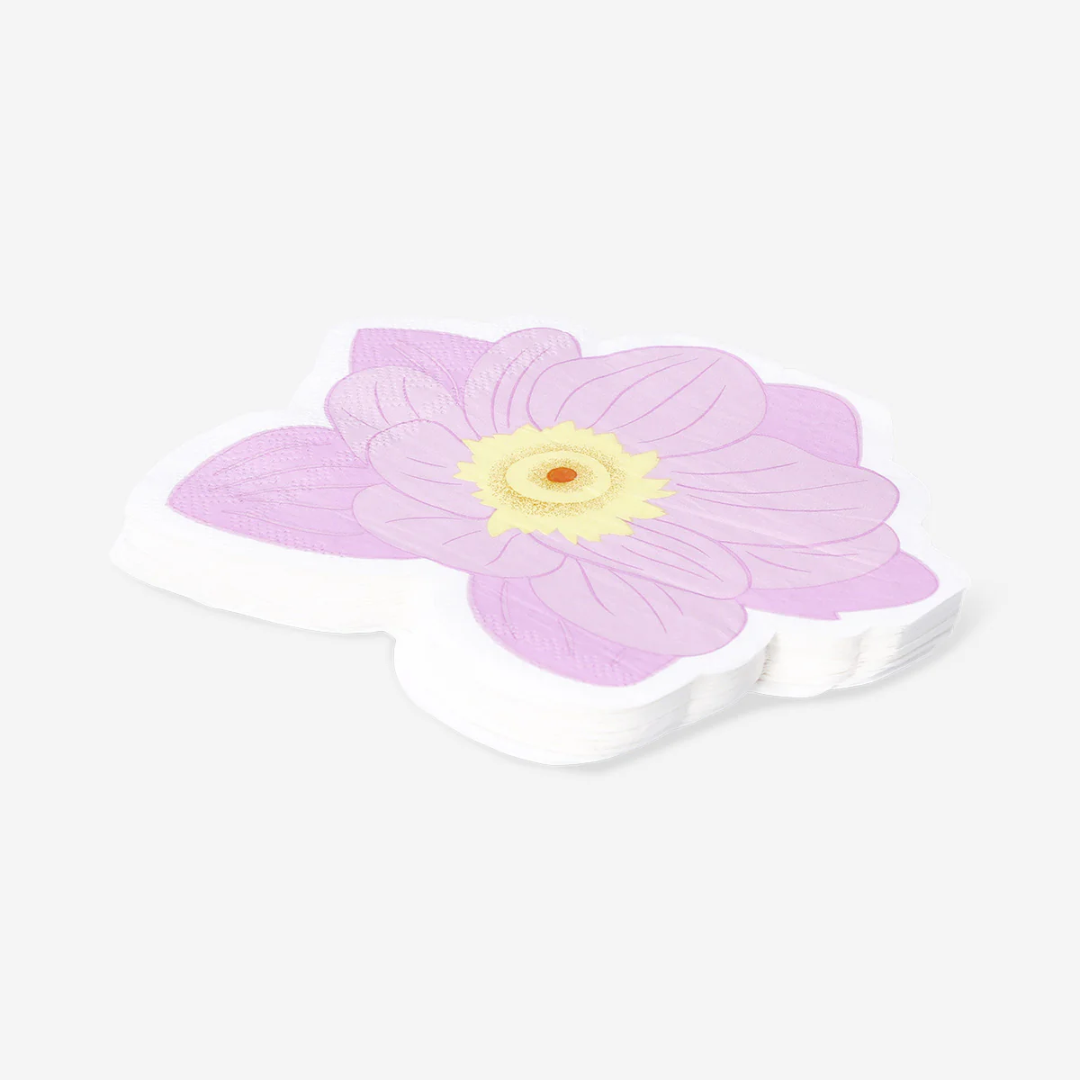 Orchid flower napkins - 16 pcs - Image 3