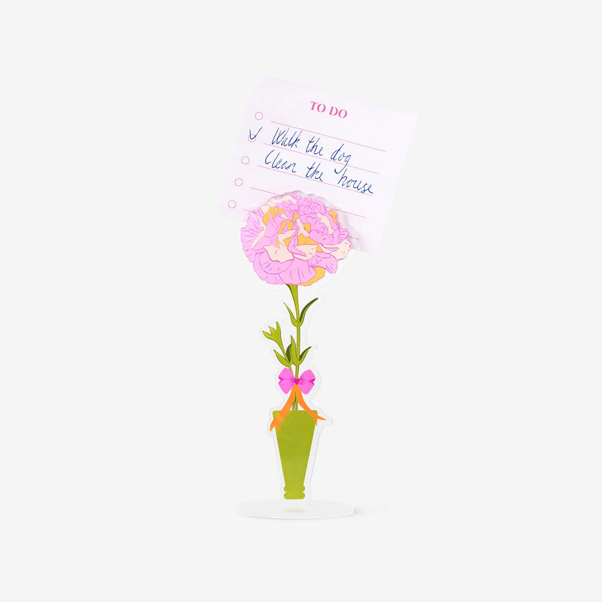 Flower shaped memo holder - Image 3