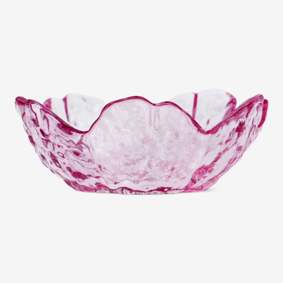 Flower shaped pink tealight holder - Image 2