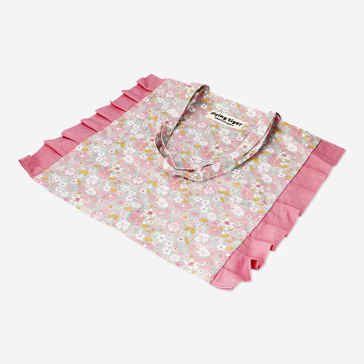 Flower shaped tote bag with pink accents - Image 3