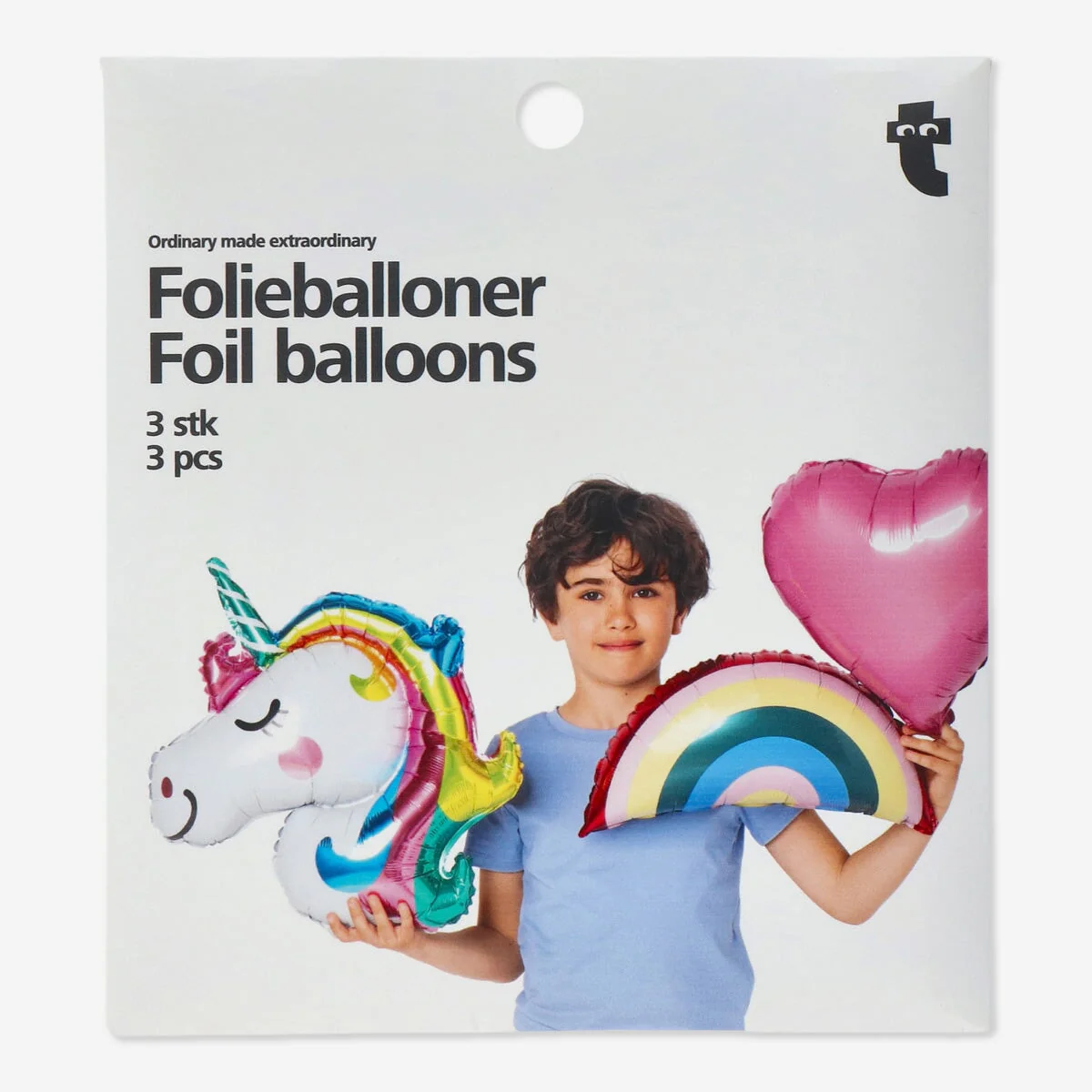 Foil balloons. 3 pcs
