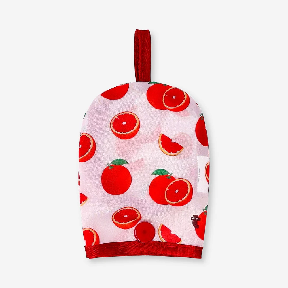Foldable fan - Blood orange print - Image 3