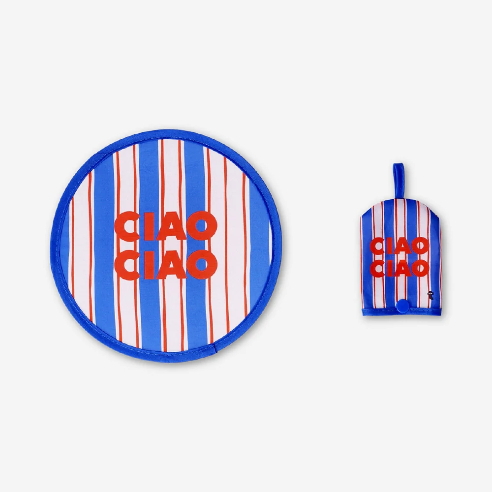 Foldable fan - Ciao Ciao print - Image 2