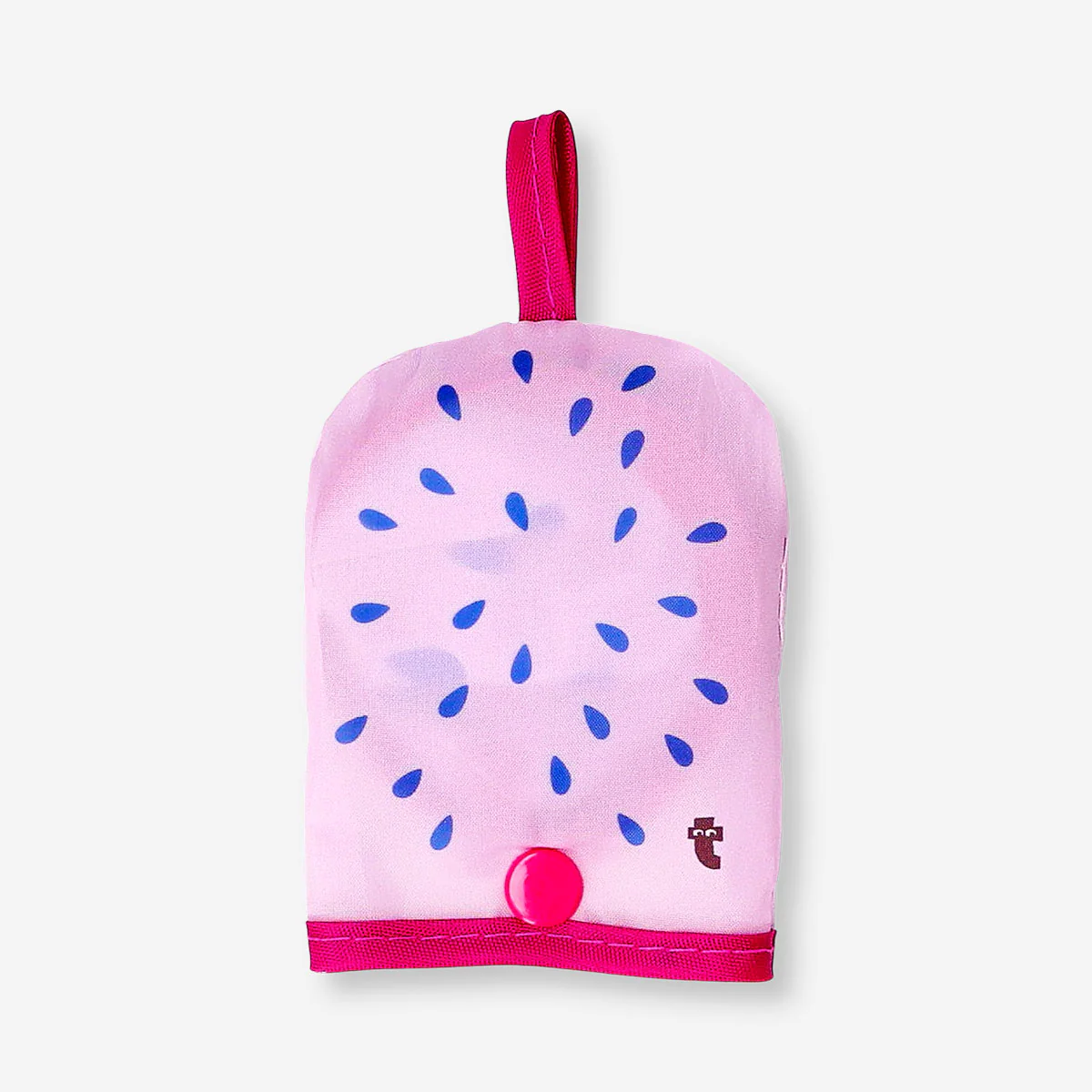 Foldable fan - Dragon fruit print - Image 3