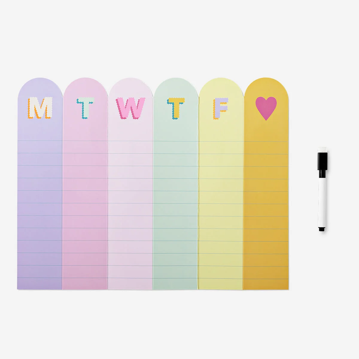 Foldable weekly planner with marker - Image 3