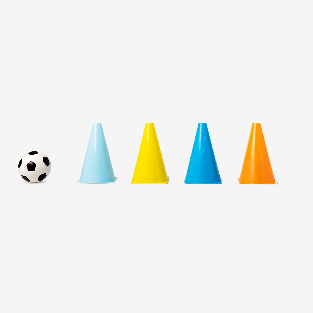 Football with cones - Image 3
