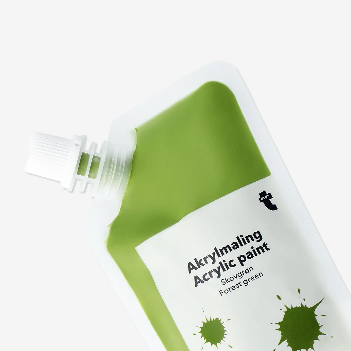 Forest green acrylic paint - 80 ml - Image 3