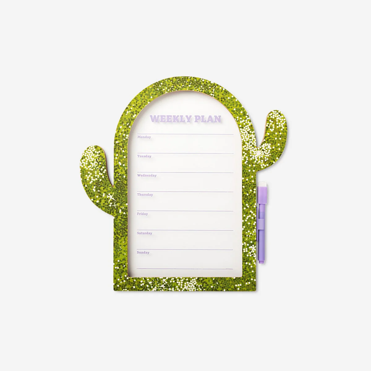Cactus planner board with marker - Image 3