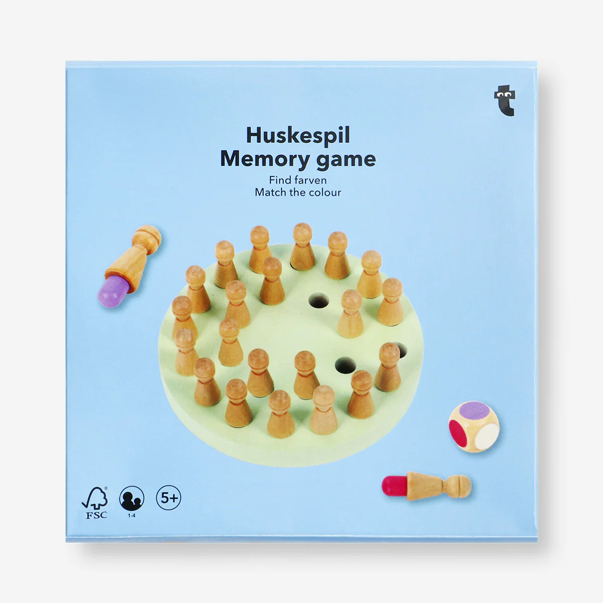Game - Wooden memory chess game - Image 3