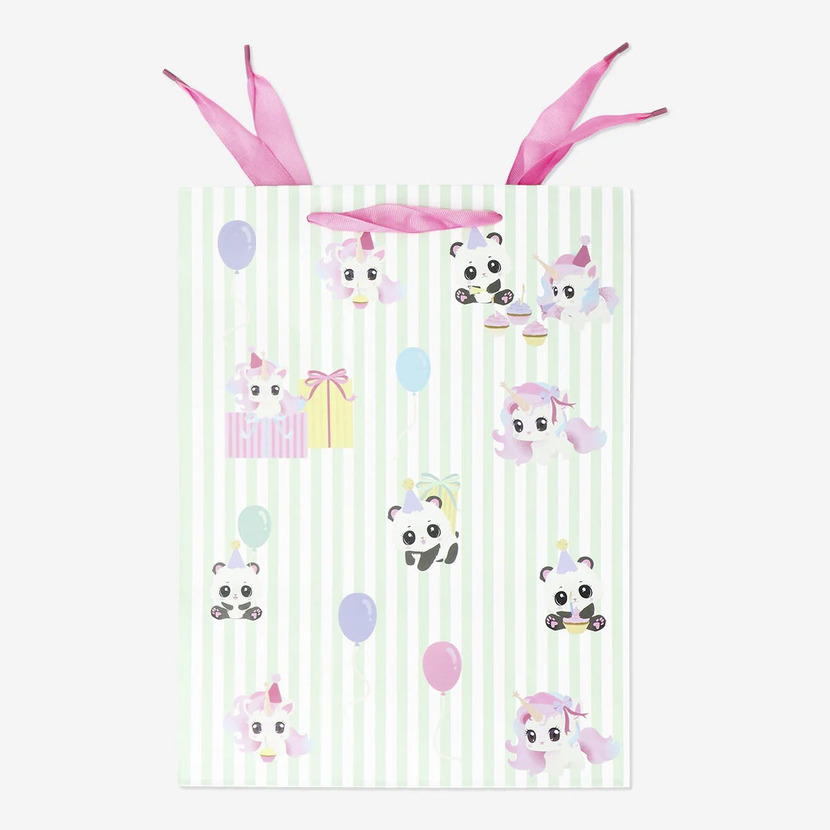 Gift bag with birthday animals - Large