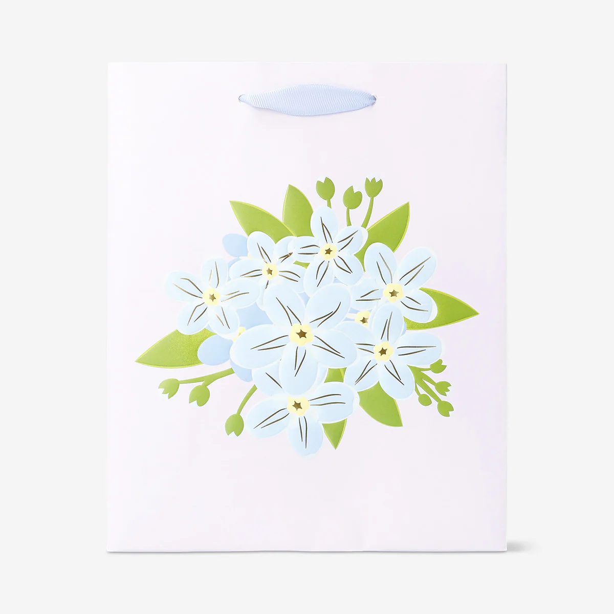 Gift bag with embossed flower - Image 3