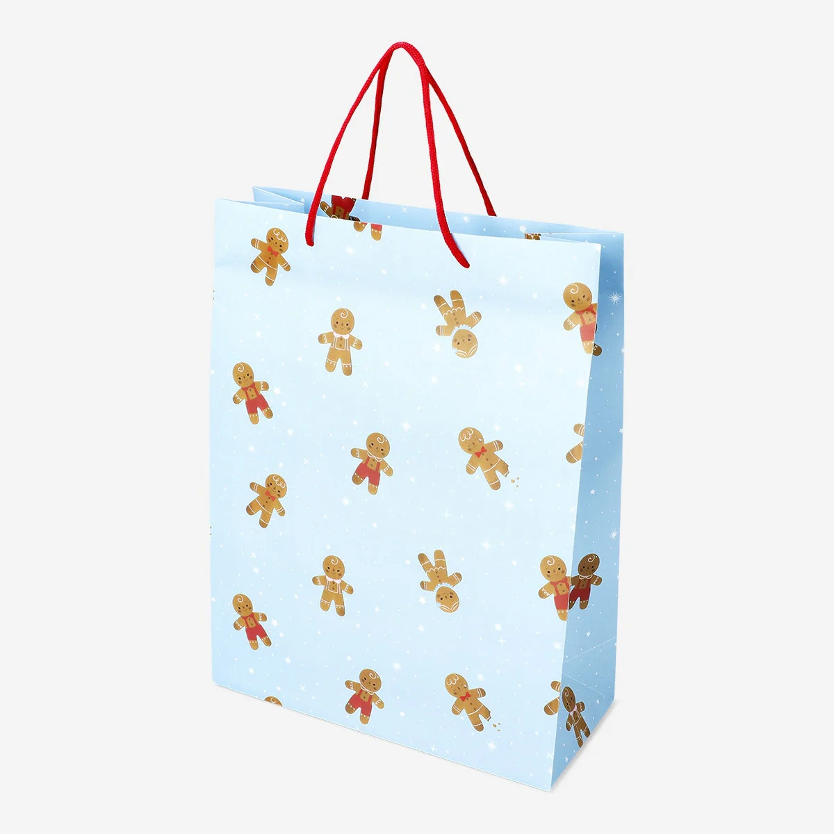 Gift bag with gingerbread people - Image 2