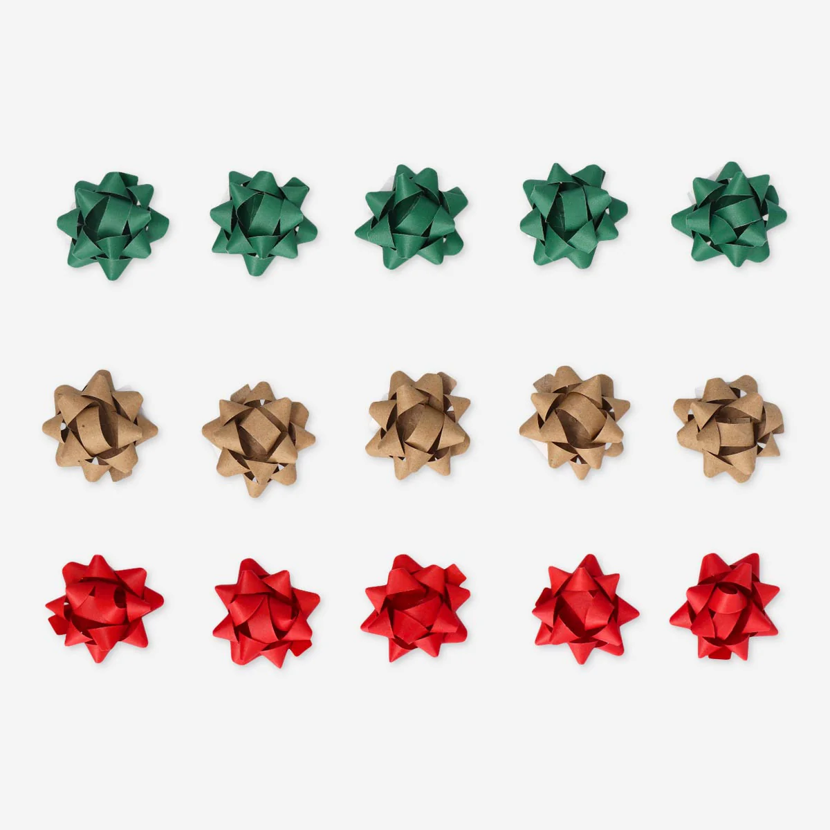 Gift bows. Self-adhesive