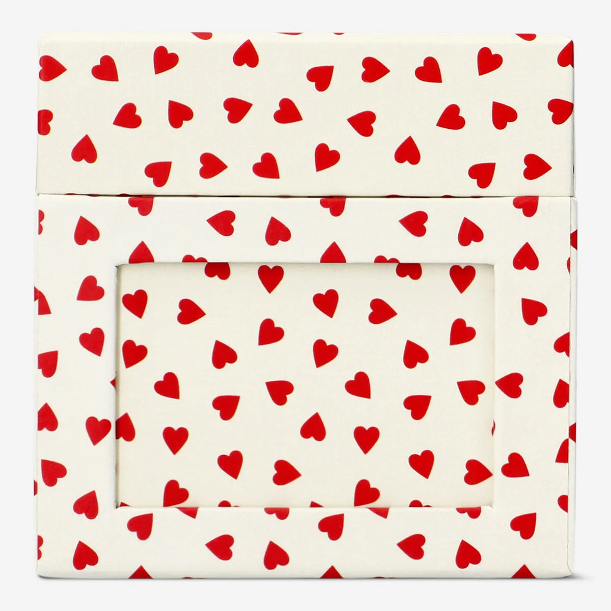 Gift box for photos with red hearts - Image 3