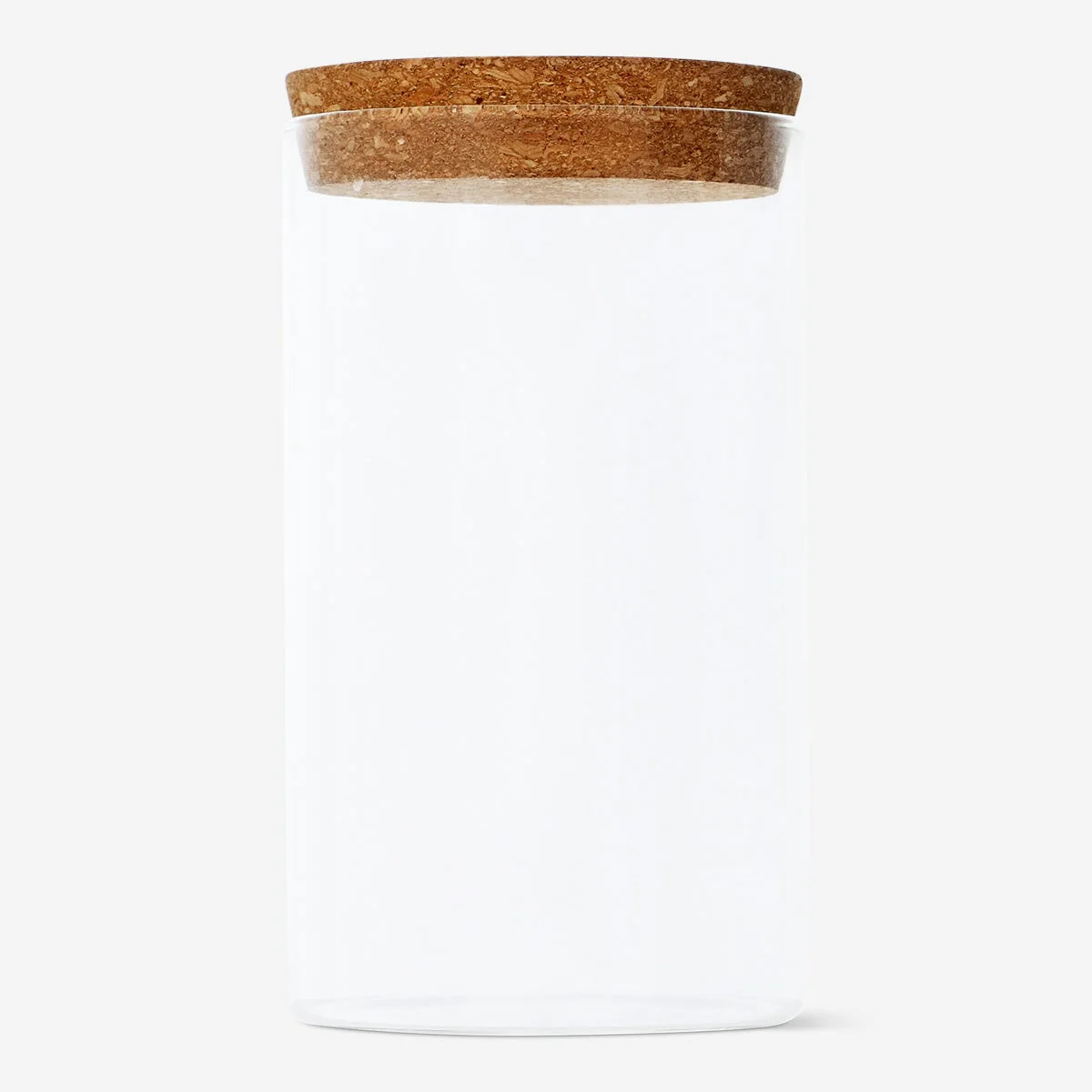 Glass Jar with Cork Lid - 750 ml - Image 2