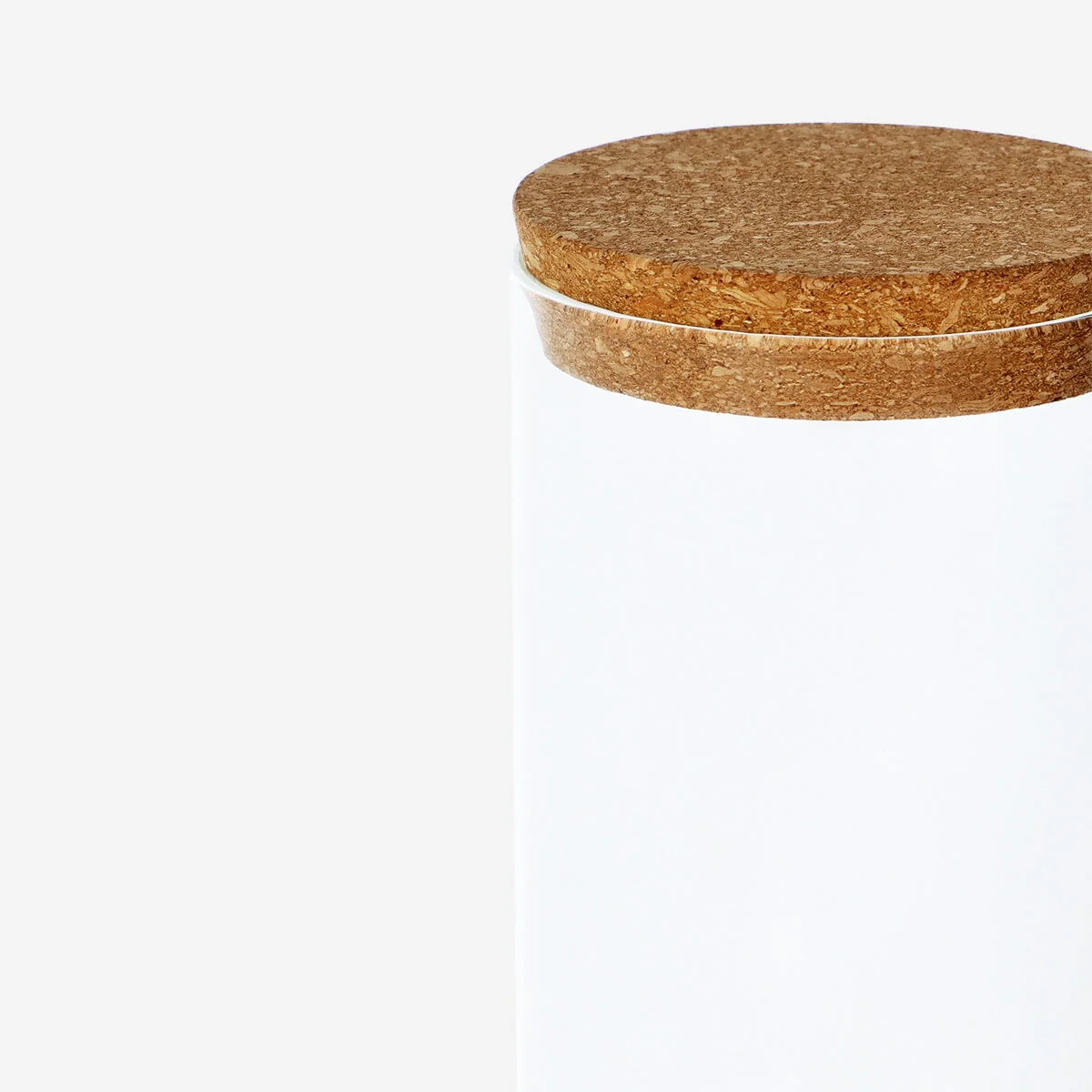 Glass Jar with Cork Lid - 750 ml - Image 3