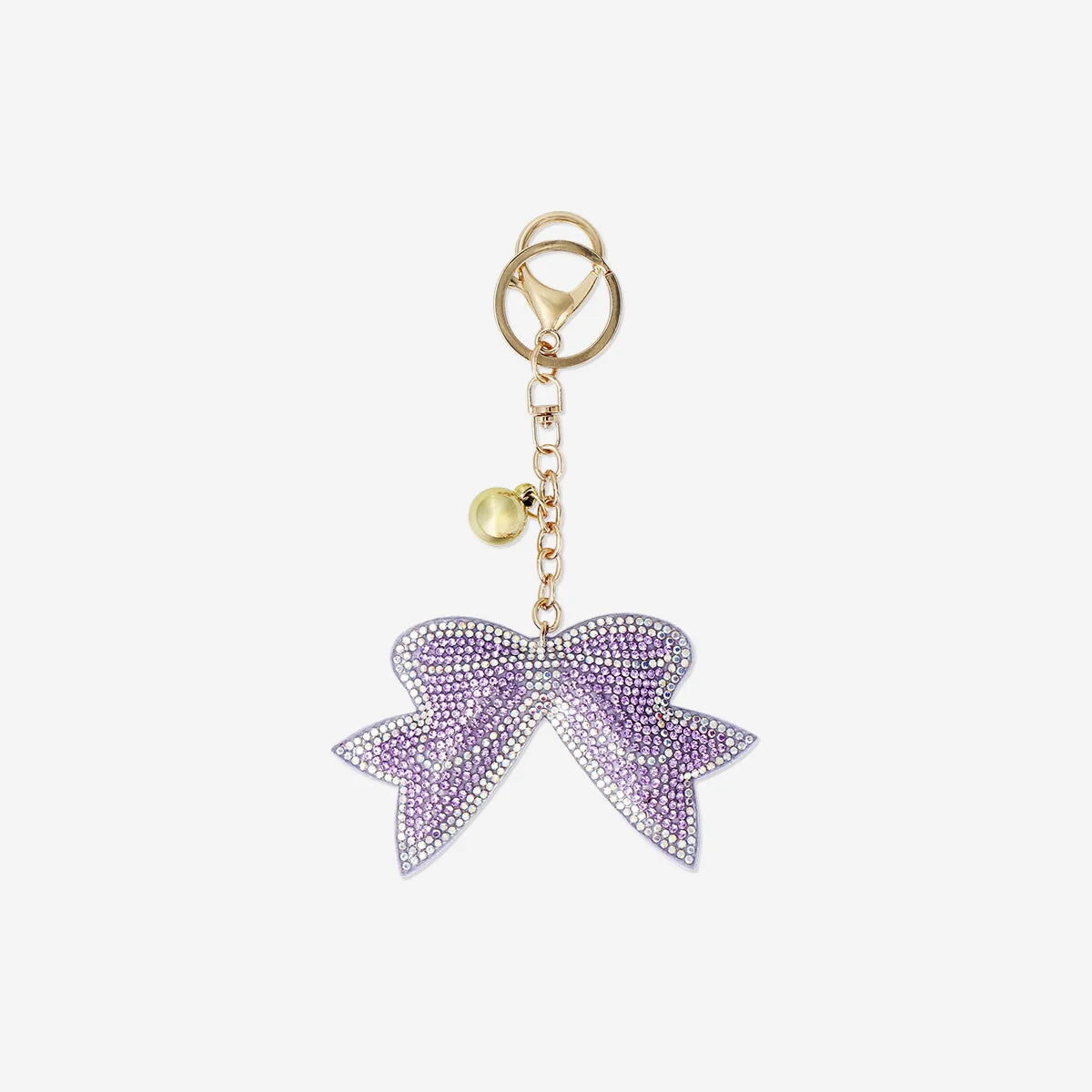 Key ring - Glitter bow