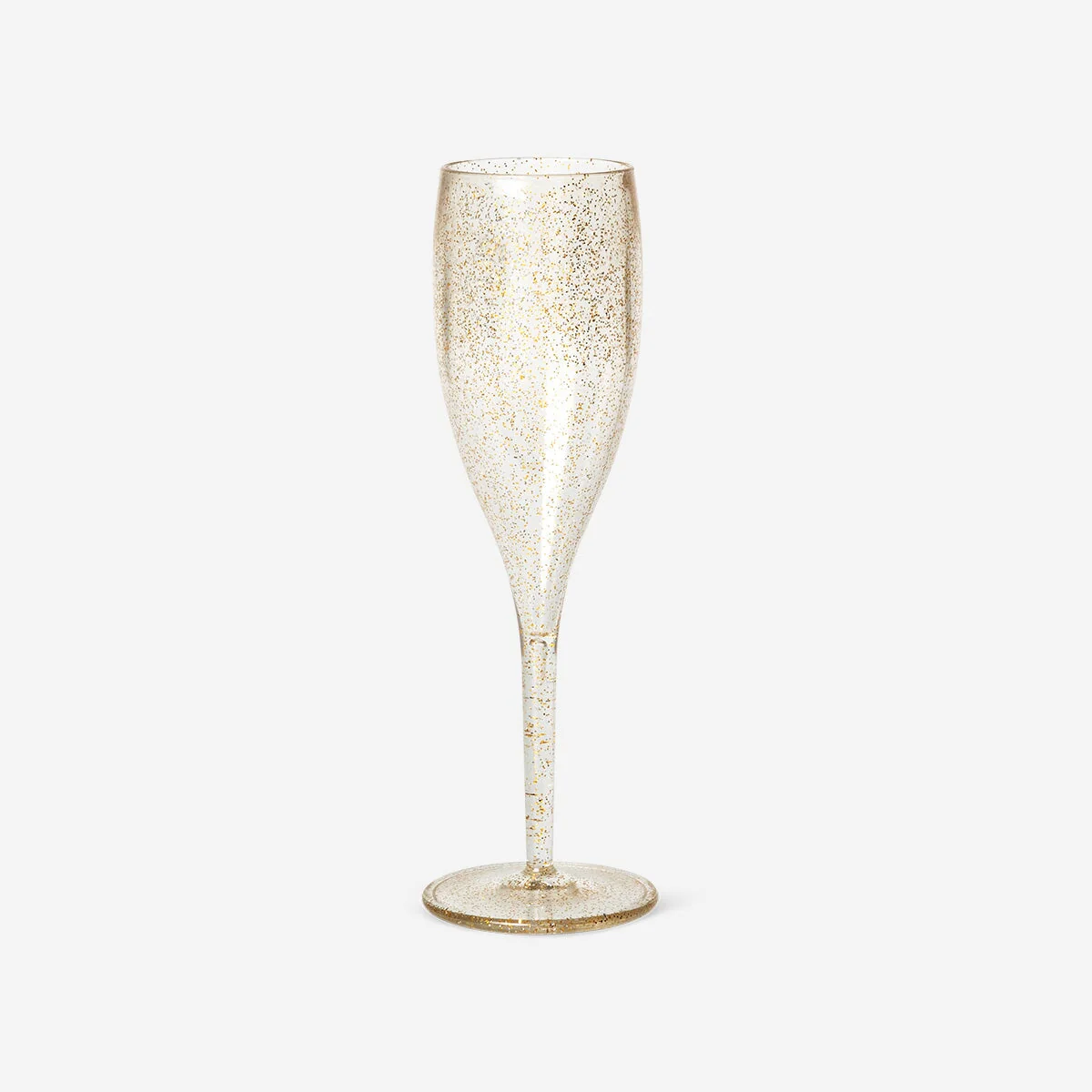 Gold champagne flutes - 4 pcs - Image 3