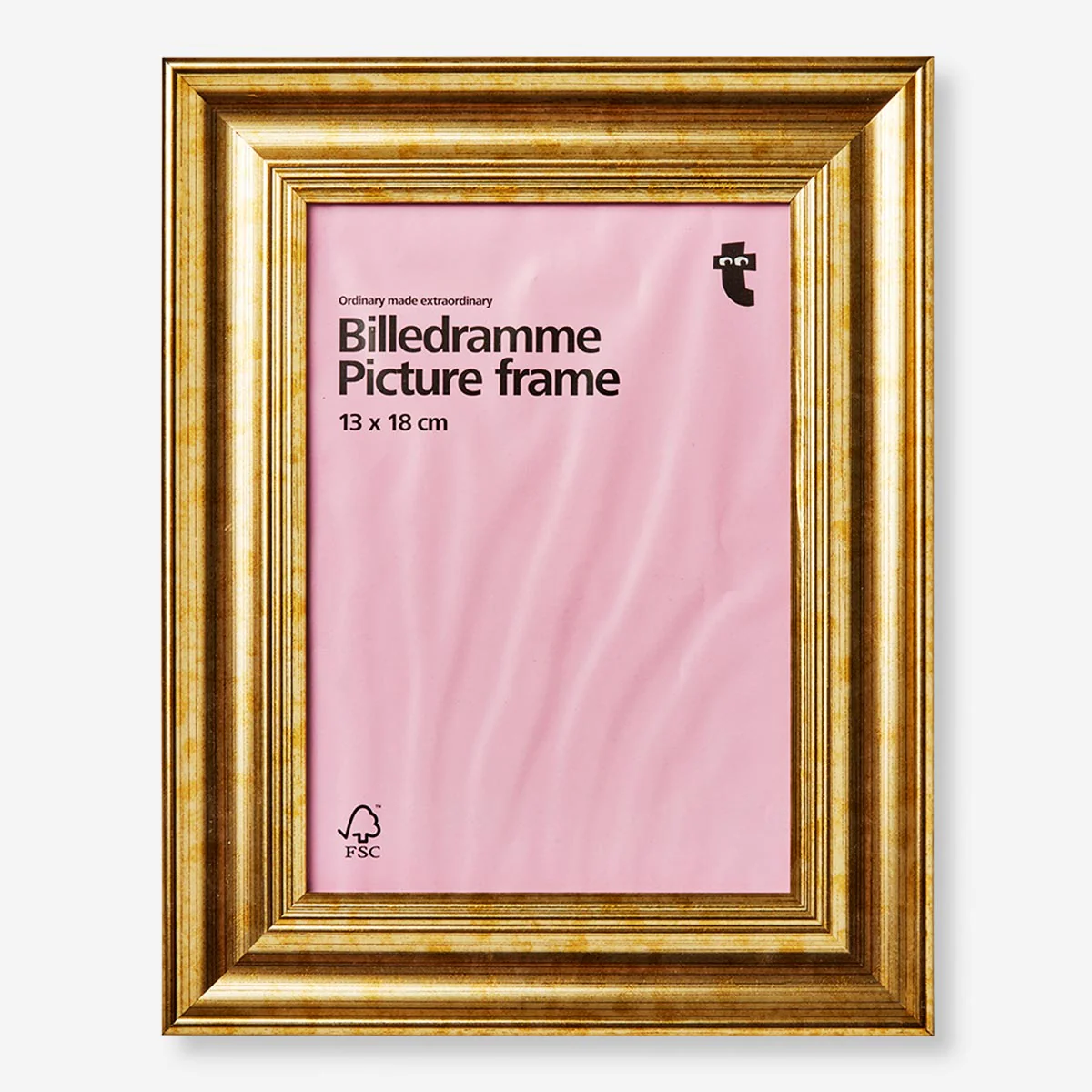 Gold Picture Frame - 13x18 cm