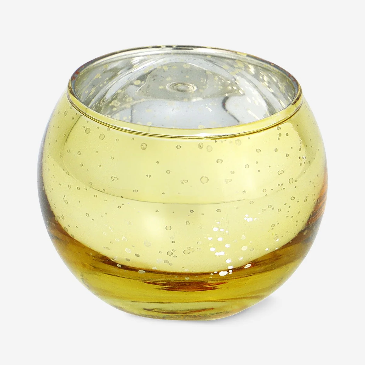 Gold tealight holder - Image 2