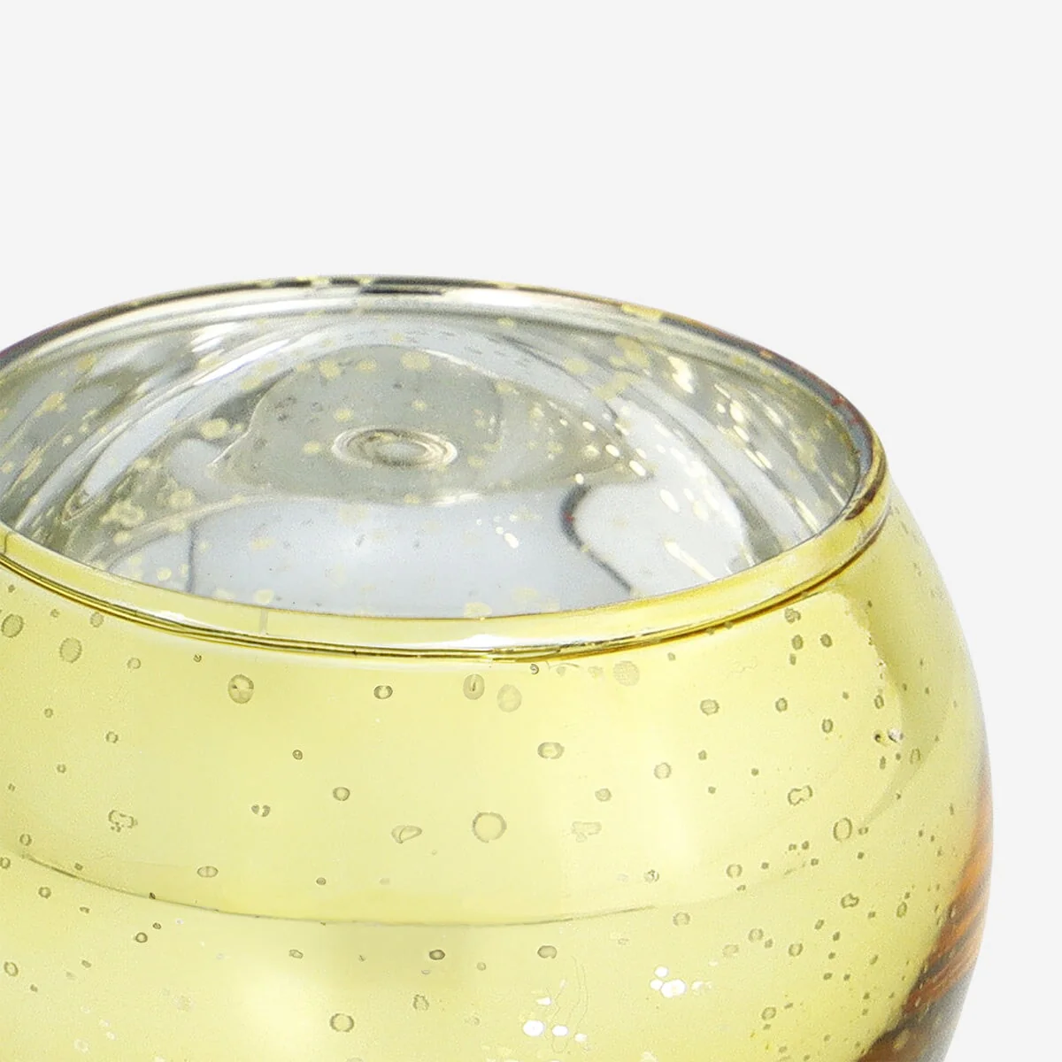 Gold tealight holder - Image 3