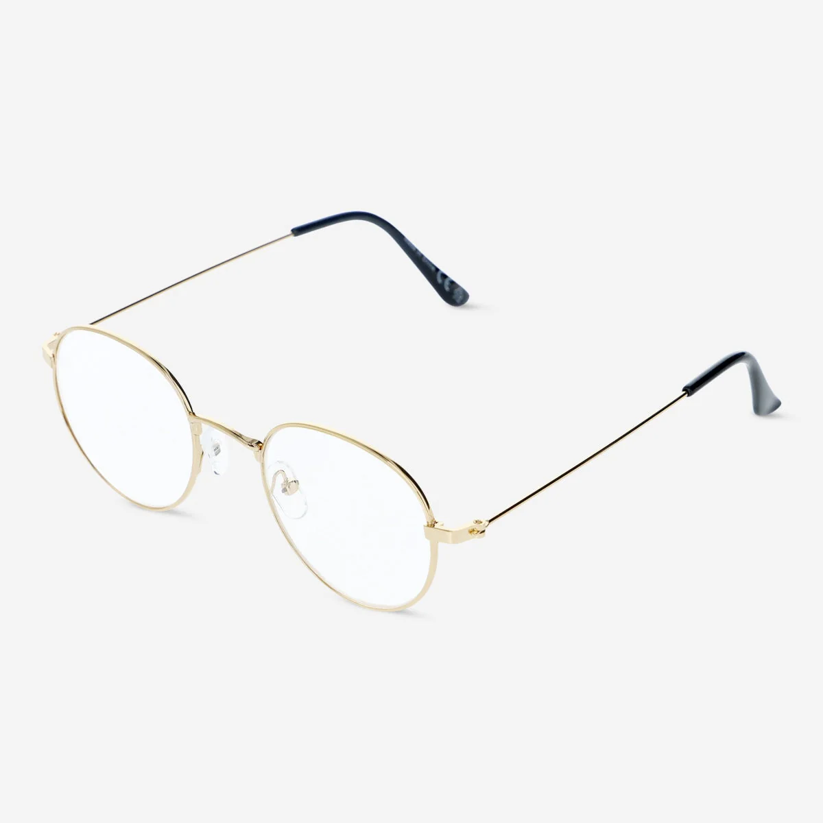 Golden Frame Reading Glasses with +2 Strength - Image 2