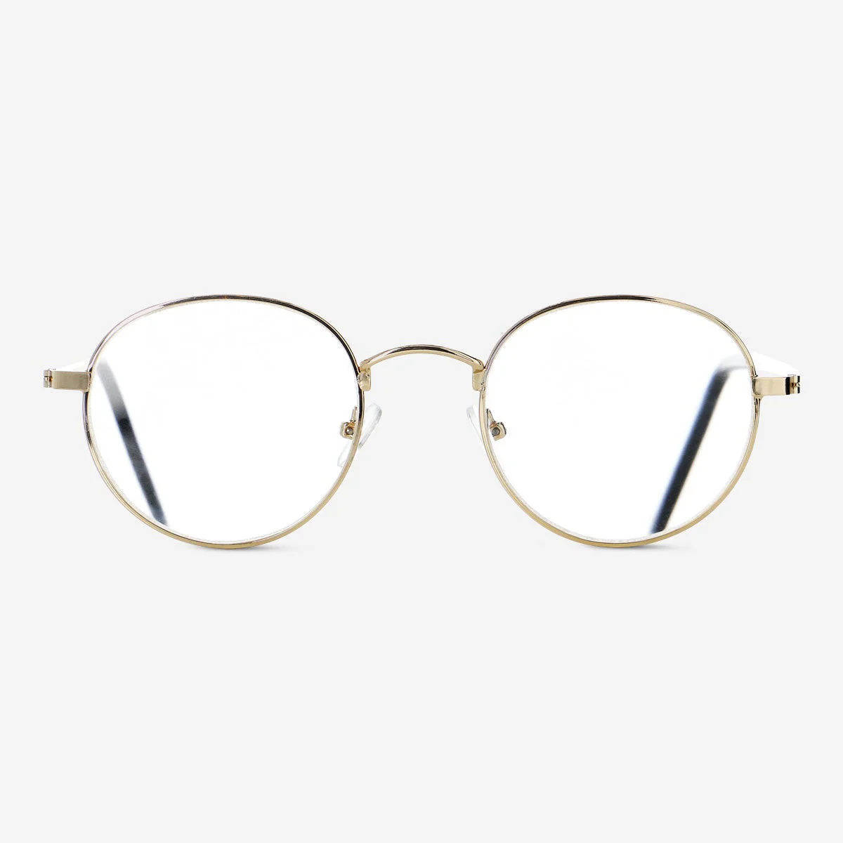 Golden Frame Reading Glasses with +2 Strength - Image 3