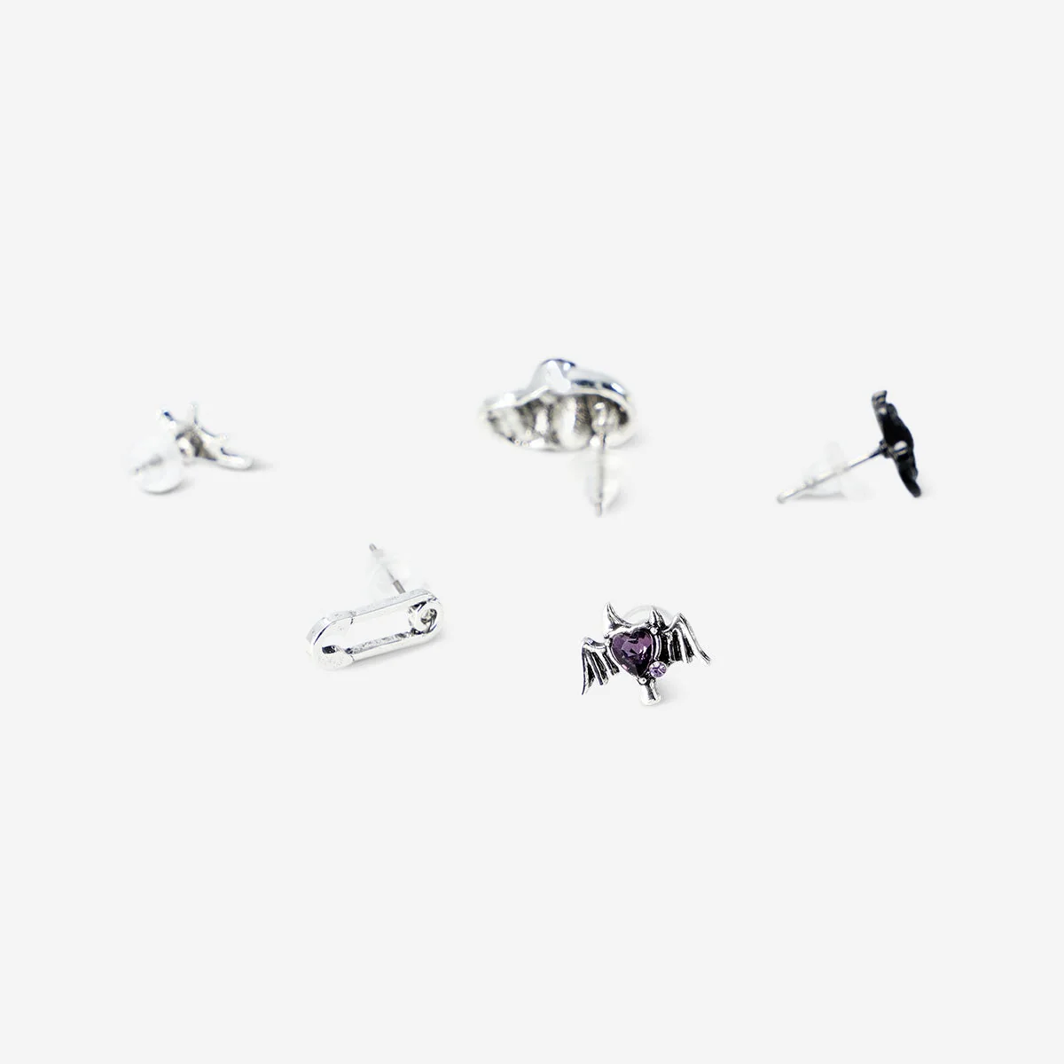 Gothic ear studs - 9 pcs - Image 3