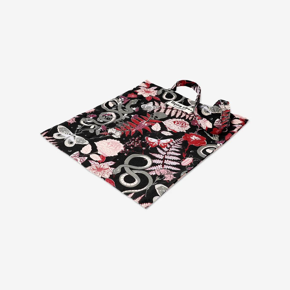 Gothic flowers tote bag - Image 2