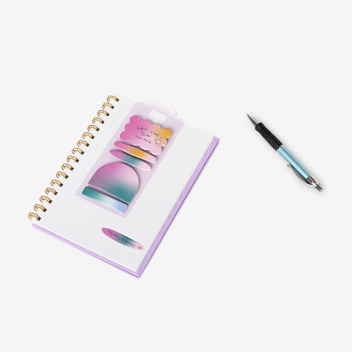 Gradient sticky memos