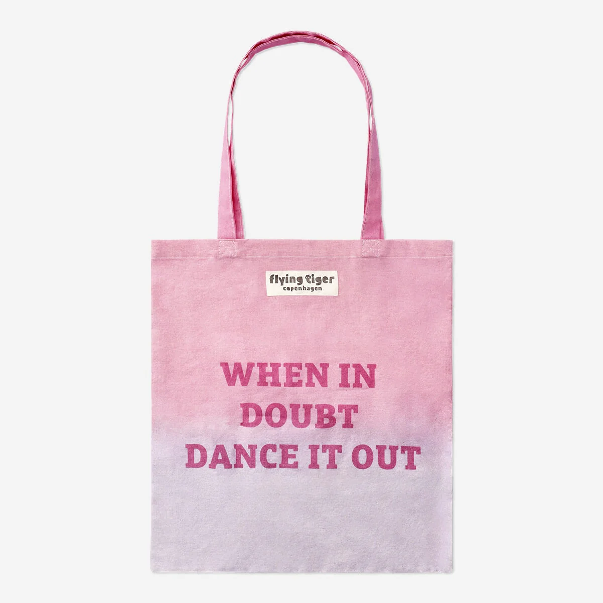 Gradient tote bag
