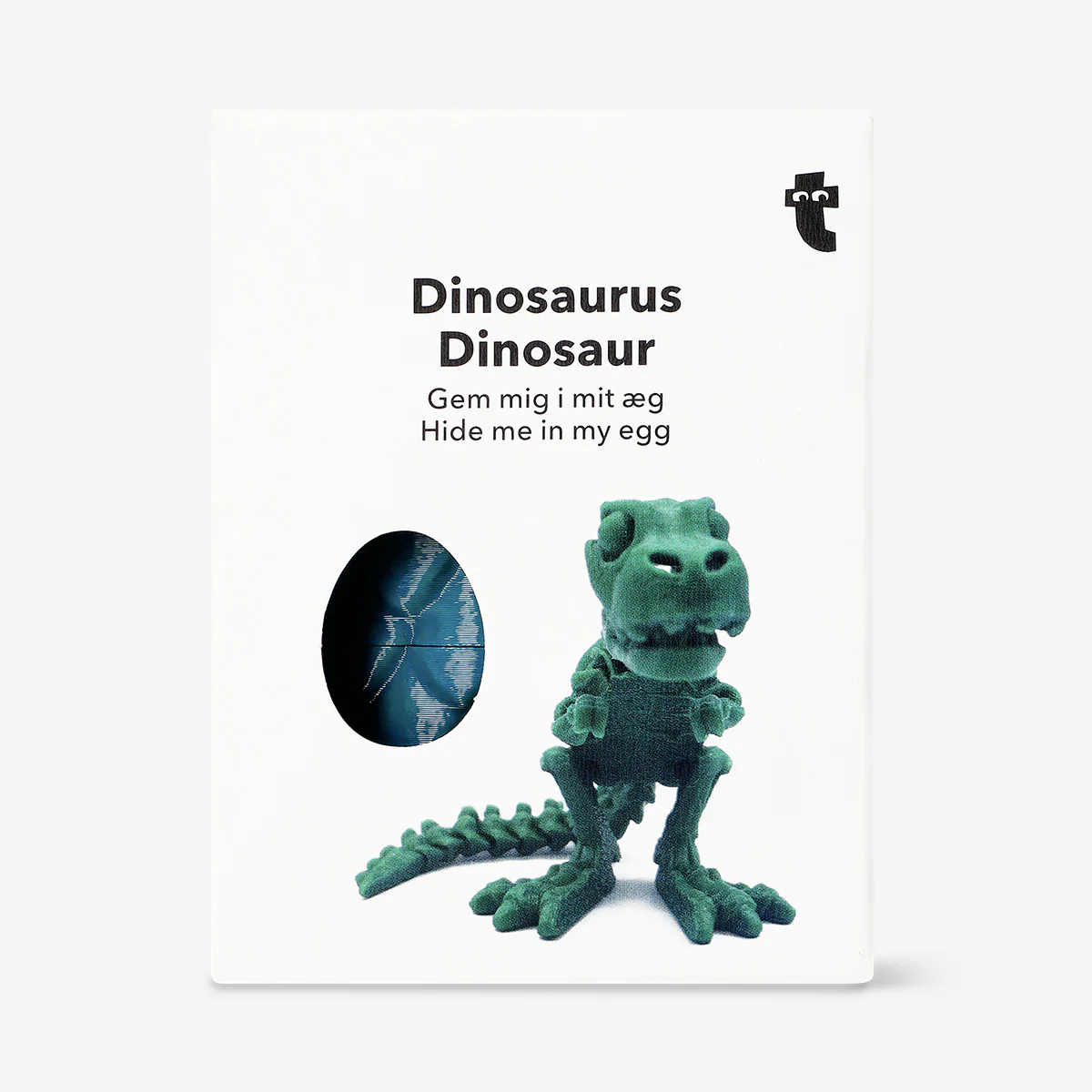 Green 3D dinosauer in egg - Image 3
