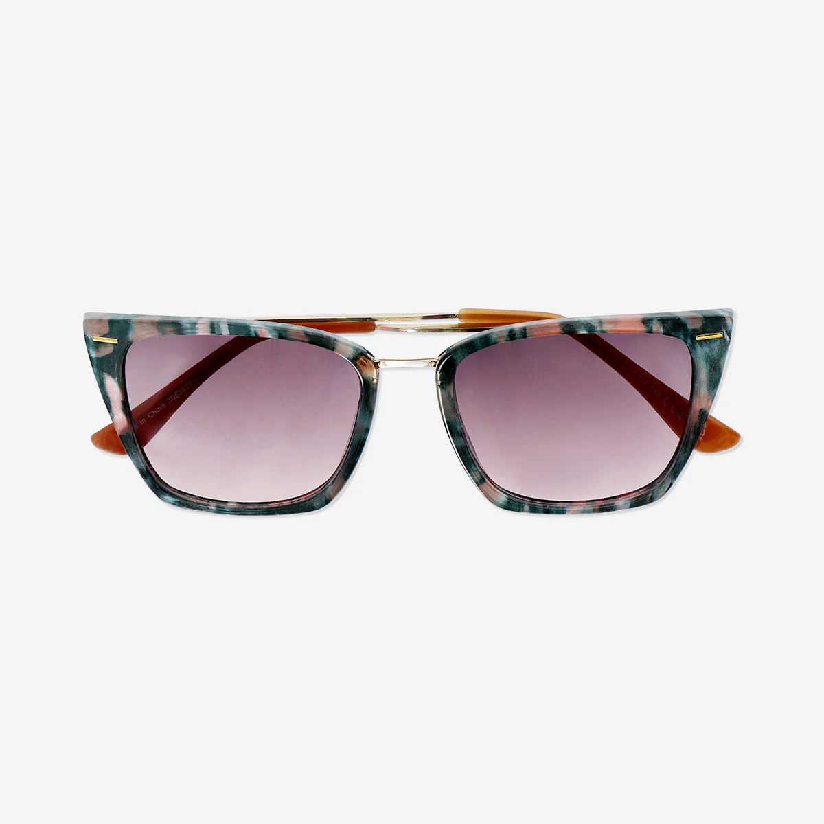 Green and pink sunglasses