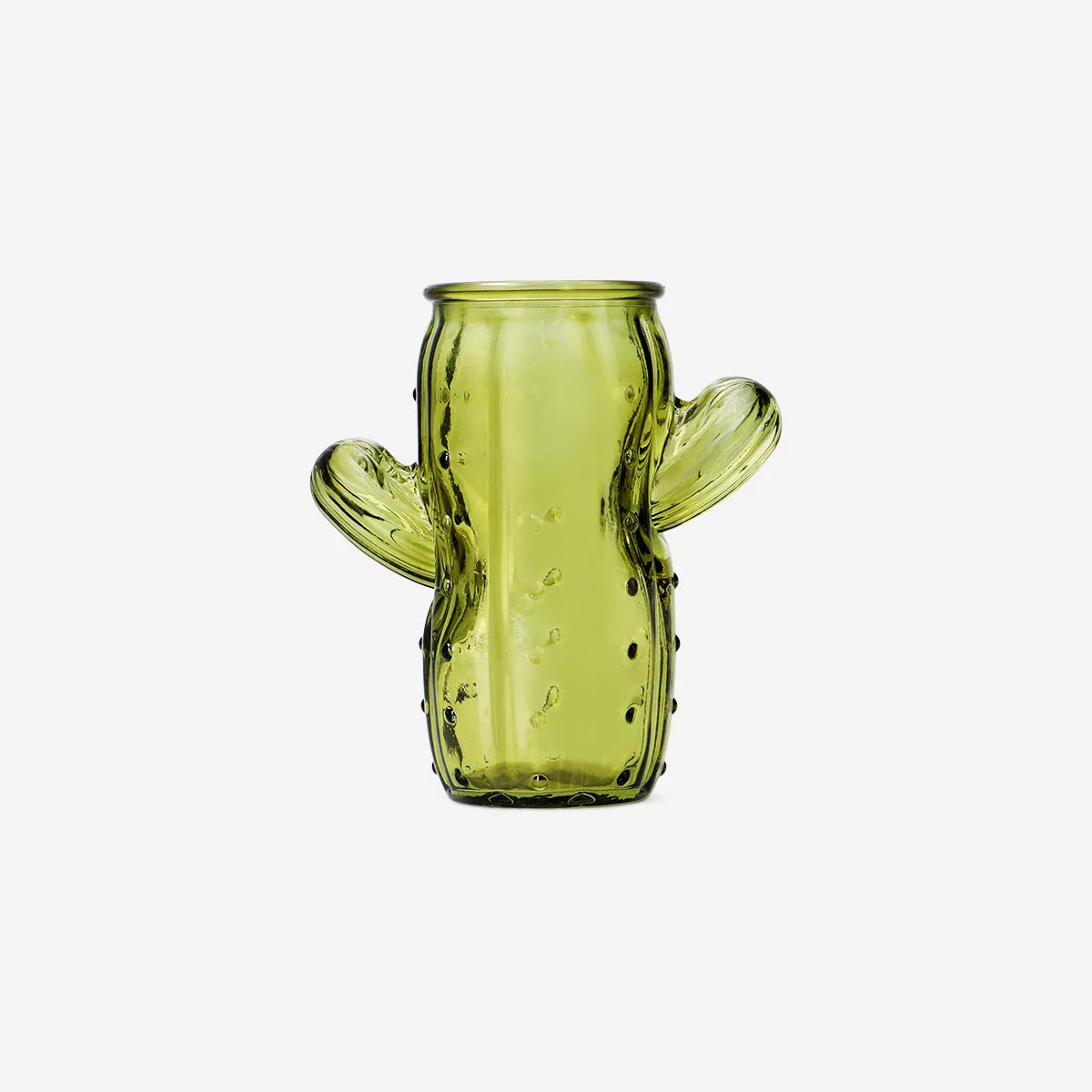 Green cactus vase - 16 cm - Image 2