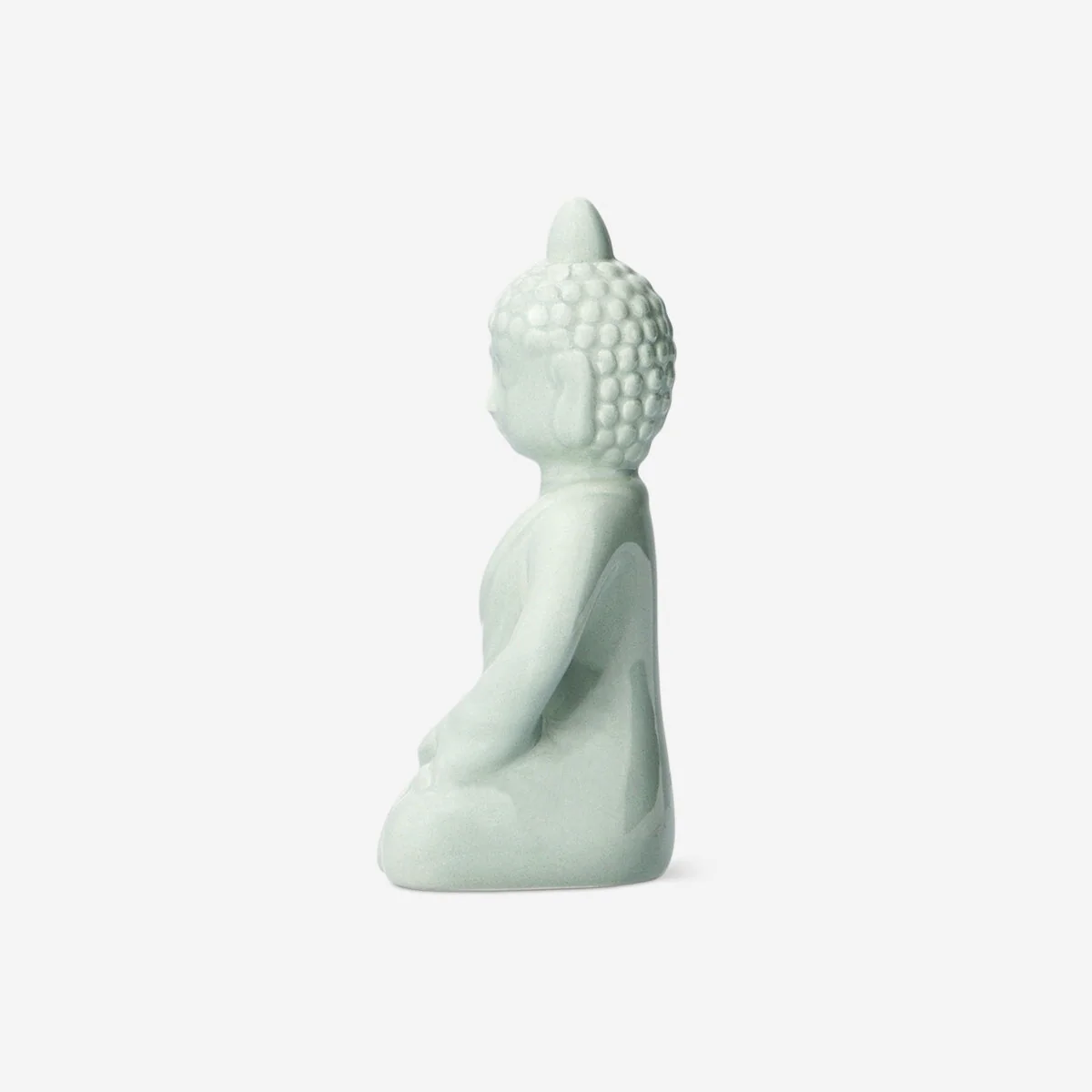 Green ceramic Buddha - Image 2