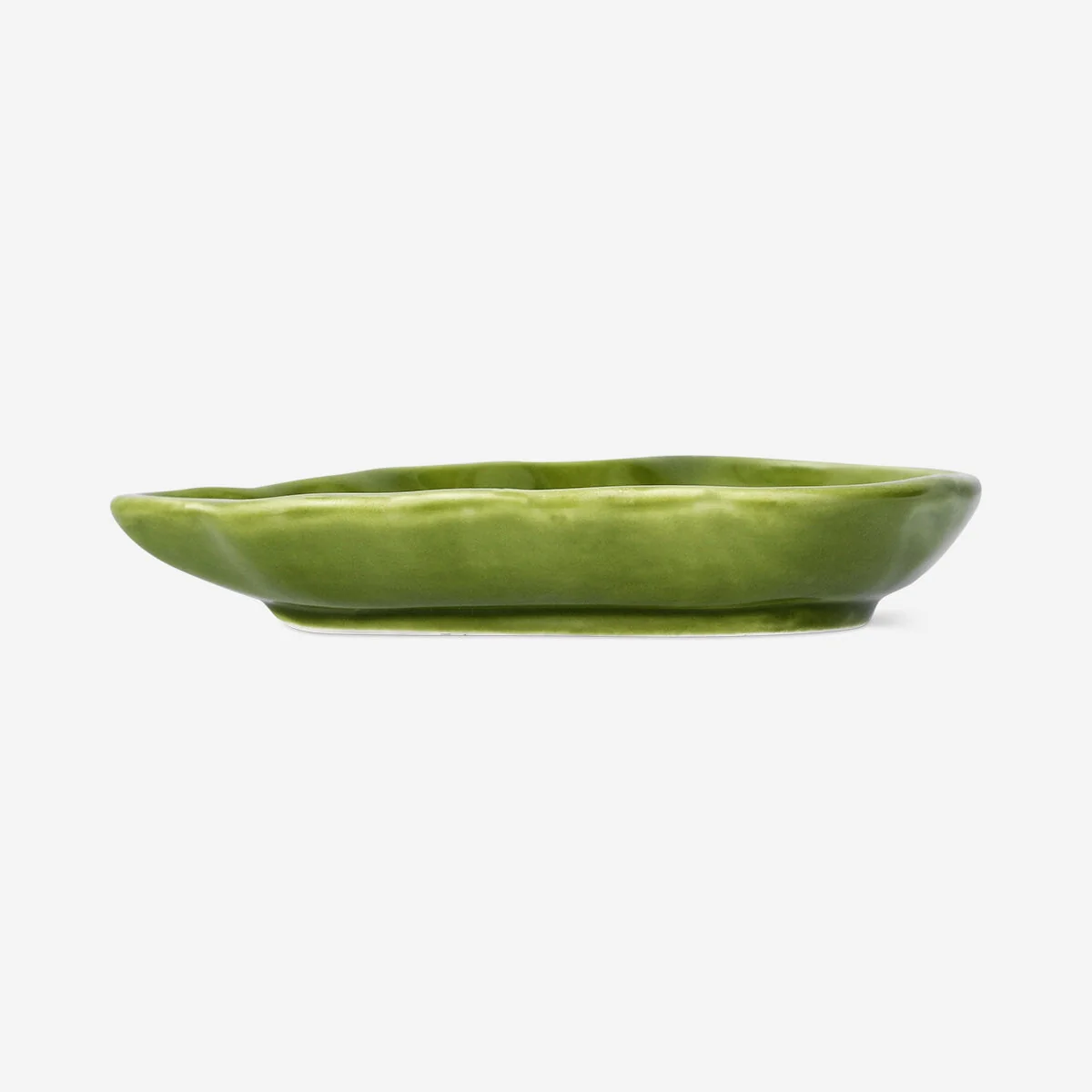 Green leaf trinket tray - 13 cm - Image 3