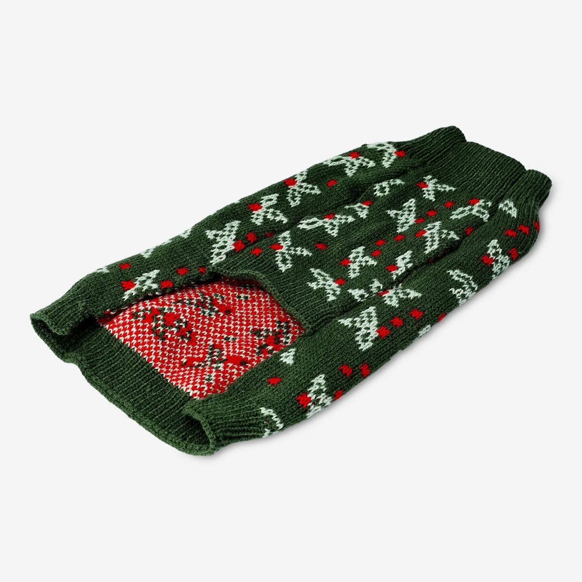 Green Christmas sweater for a dog - Image 2