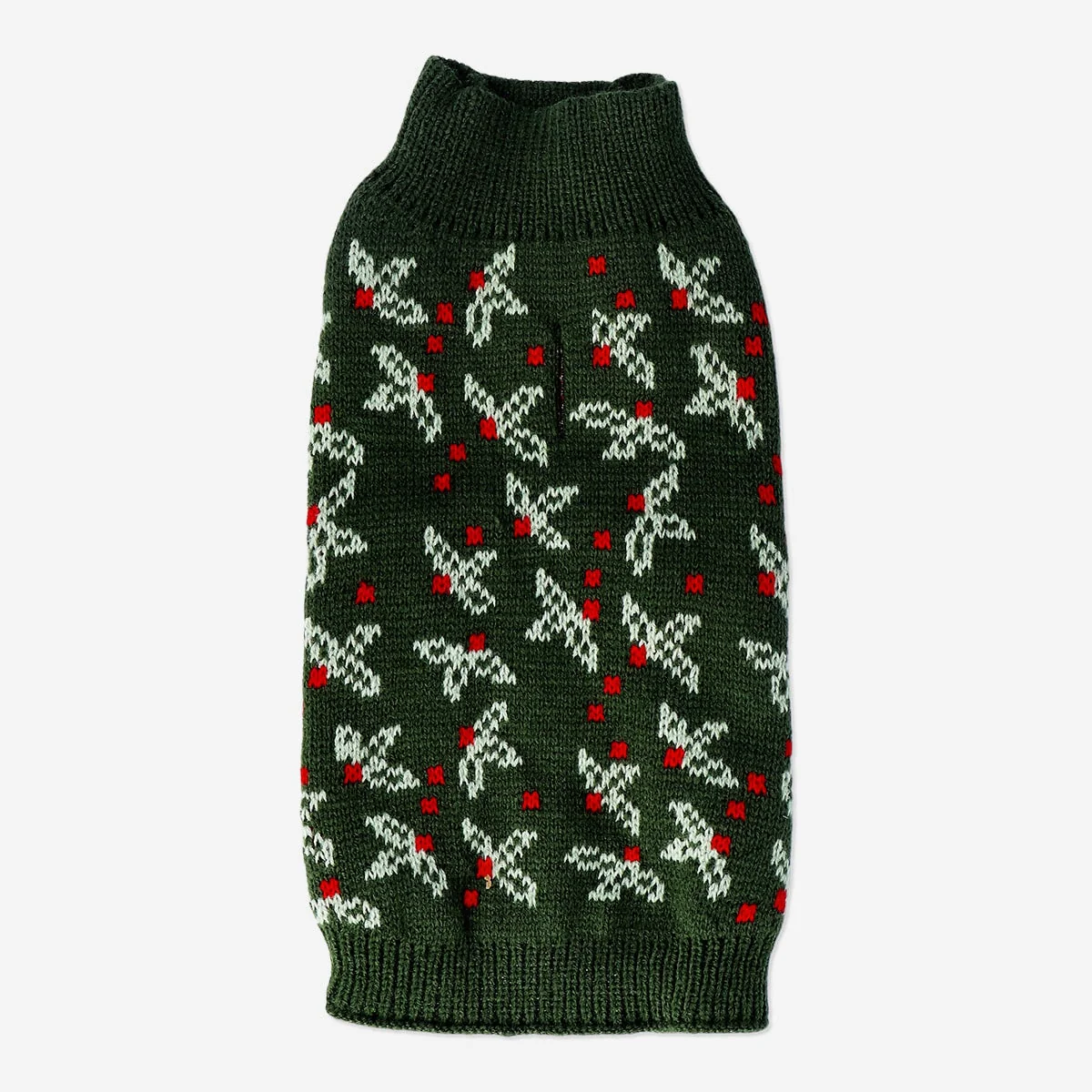 Green Christmas sweater for a dog - Image 3
