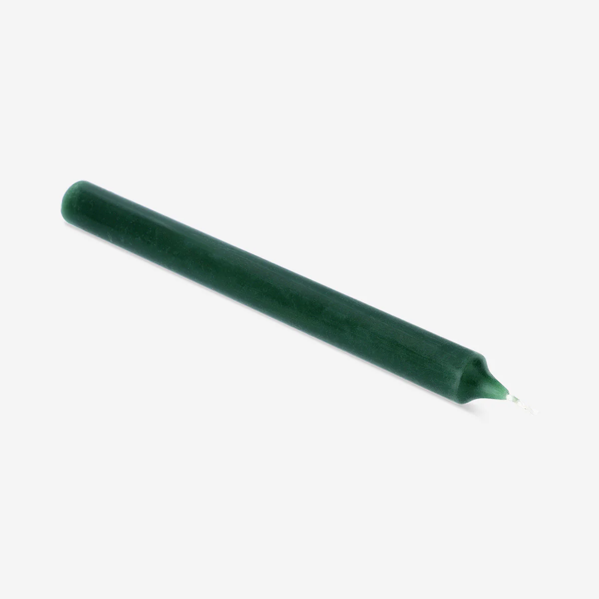Green dinner candle - 24 cm - Image 2
